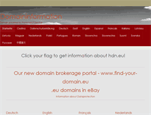 Tablet Screenshot of hdn.eu